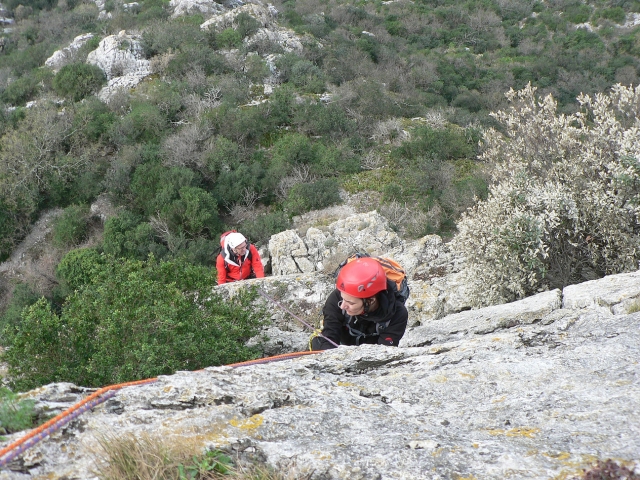 La satisfaction quand on arrive au sommet