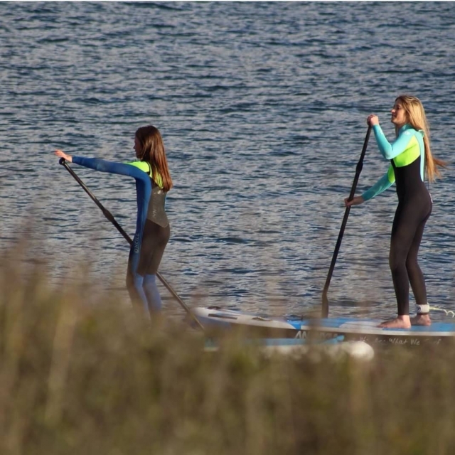  Do SUP in the sea in Brittany