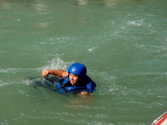  Schwimmen in den Verdon-Schluchten 