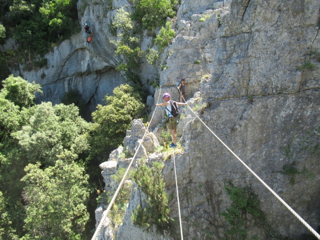 Vía ferrata en Thaurac 