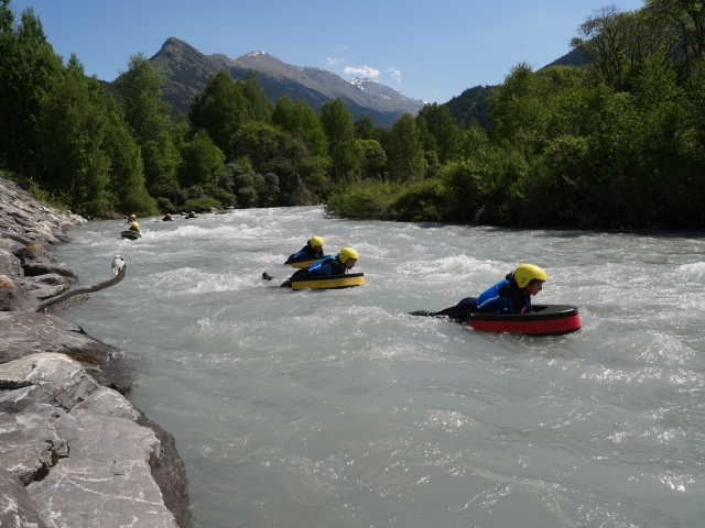  Hydrospeed-Ausflug in Val-Cenis 