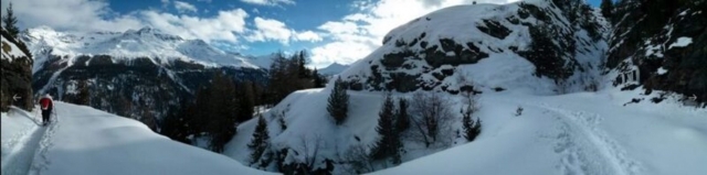  Val-Cenis 的风景 
