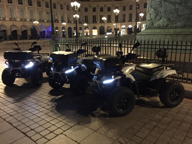  Setting up the Quads ready for a ride 