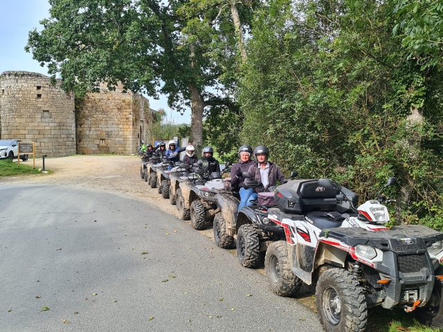  Visita guiada à Côte d'Armor em quadriciclo 