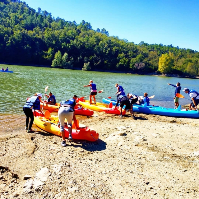  Paddle gigante de pie: actividad divertida