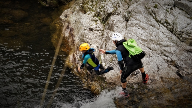  Sensationelles Canyoning in der Ardèche 