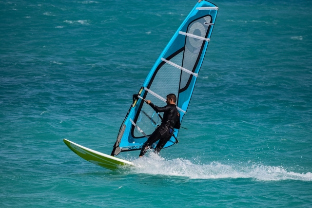 Windsurf au Parc National de Port-Cros