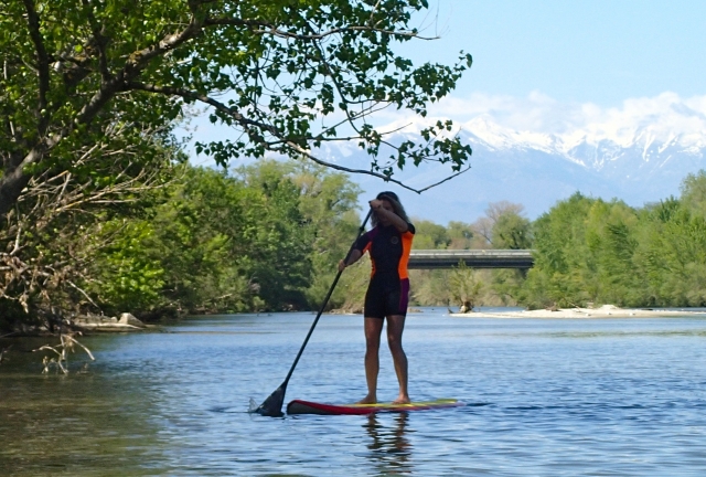  Zen-Moment beim Stand Up Paddle 