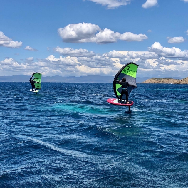 Sessions de glisse simultanées