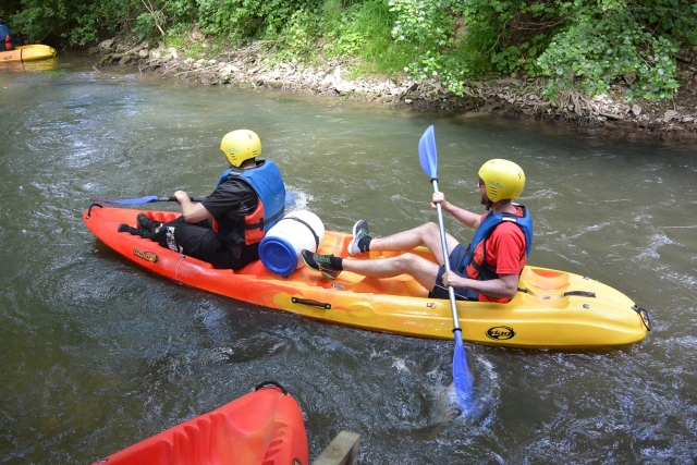 Canoë biplace à partager avec un proche