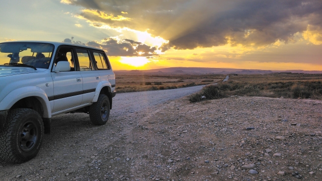  Disfruta de un atardecer en un 4x4 Rutas 