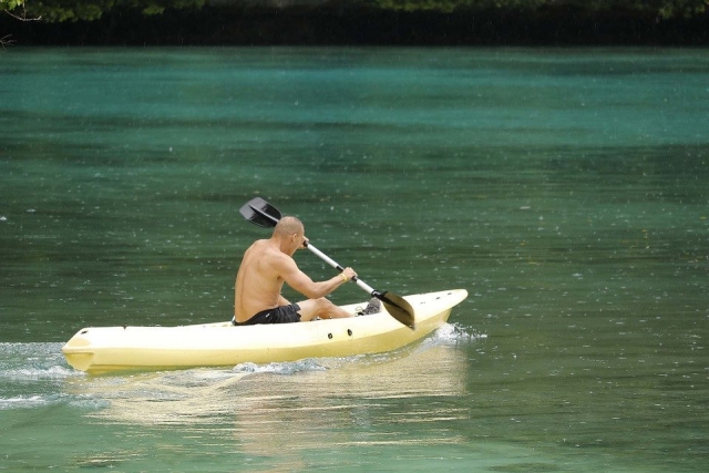  Canoe on the water 