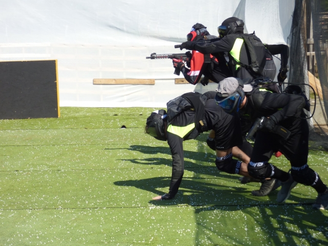  Intense start of the game 