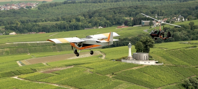  vuelo Bonitos paisajes de marne