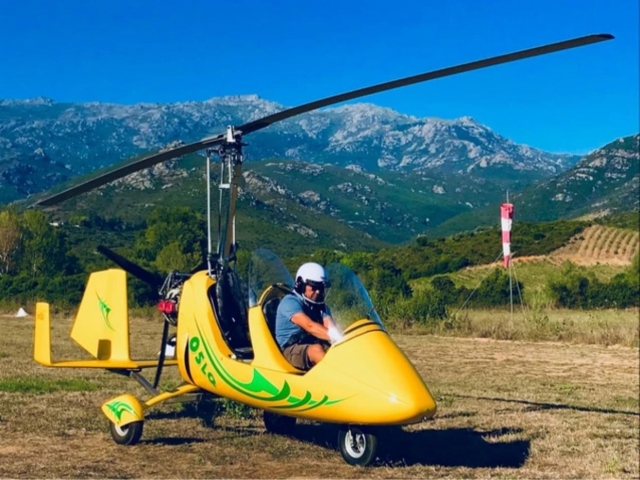  Aterrizaje del autogiro 