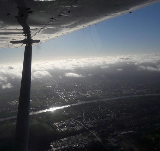 Vues magnifiques depuis l'ULM