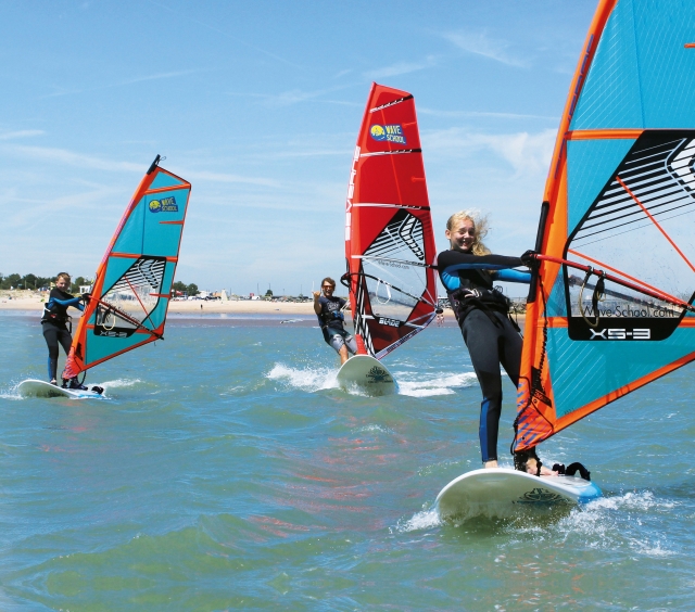 Windfoil in der Vendée 