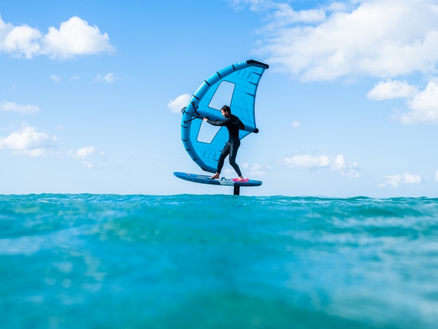  Windsurfen auf dem Atlantik 