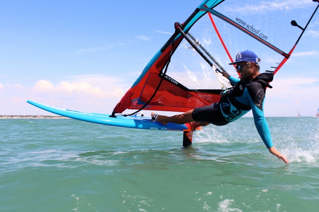  Windsurftricks im Atlantik 