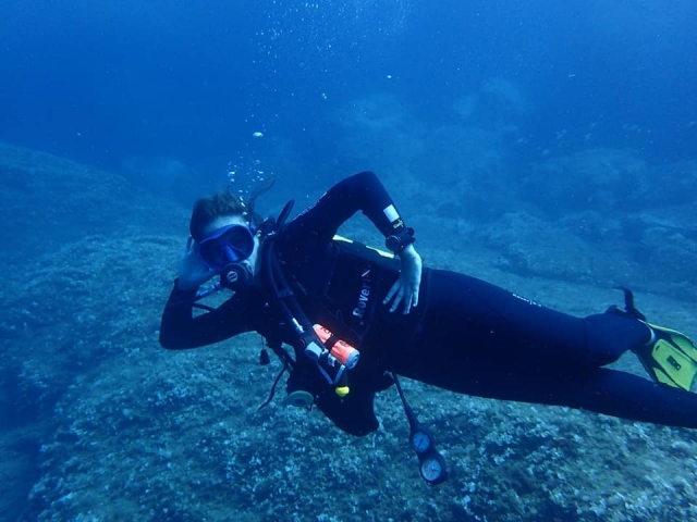 Diving in Fréjus 