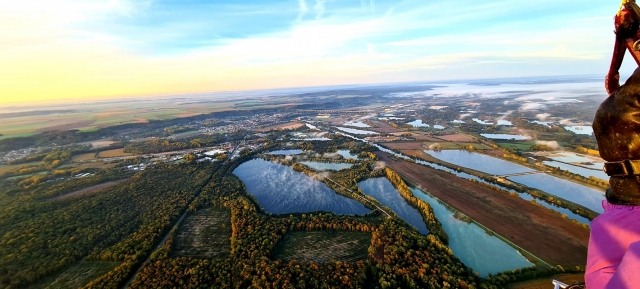  Vista acima da Baía de Somme 