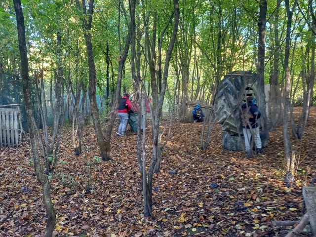 Notre terrain de paintball