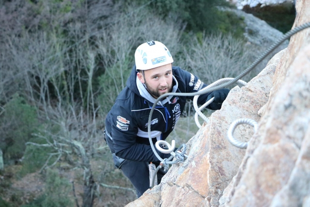  Via ferrata na falésia 
