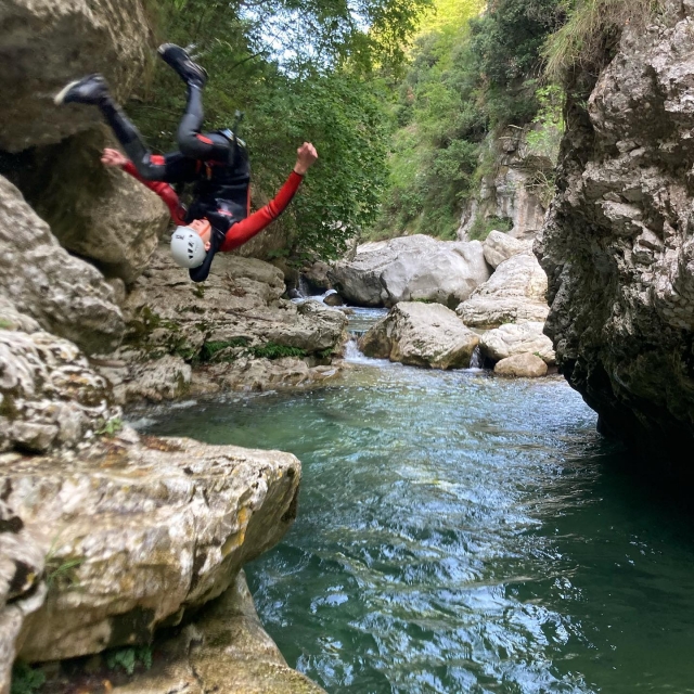 Incroyable parcours de via ferrata