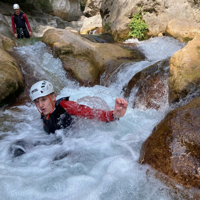 Descentes en canyoning dans les Gorges du Verdon