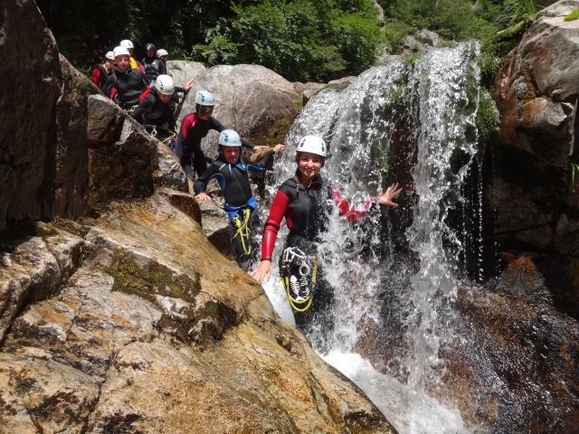  Discesa del canyon terminale 