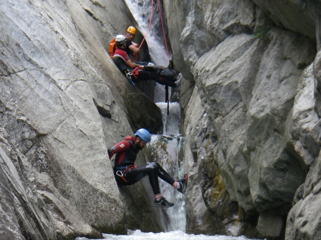 Canyoning a Chassezac 