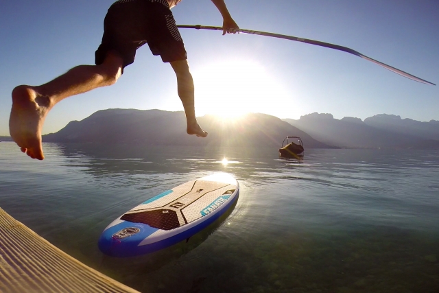  Descubrimiento del Stand Up Paddle en Alta Saboya 