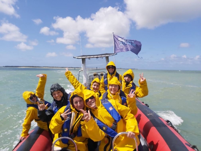 Gita in mare con la famiglia 