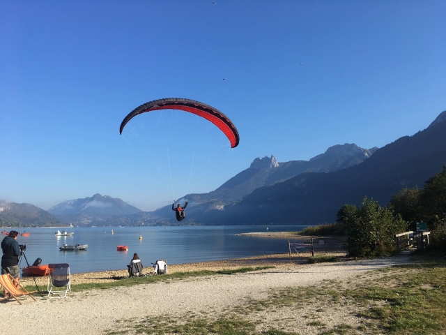  Flight over the lake 