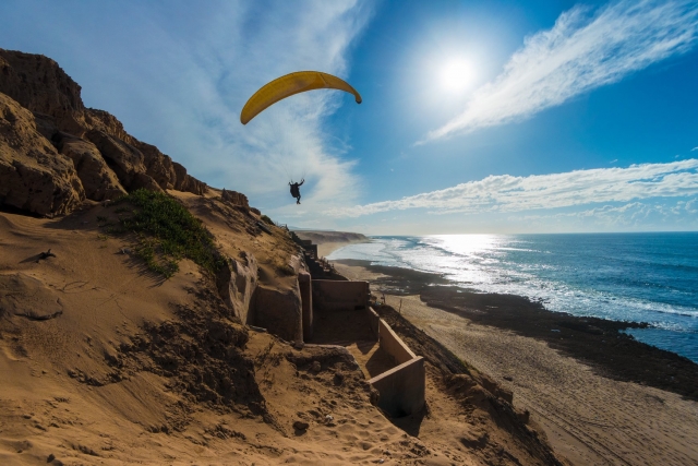  Paragliding flight course 