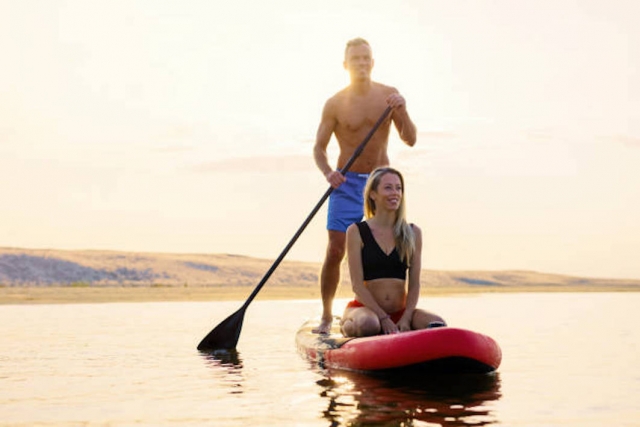 Zweisitzer-Stand-Up-Paddle 