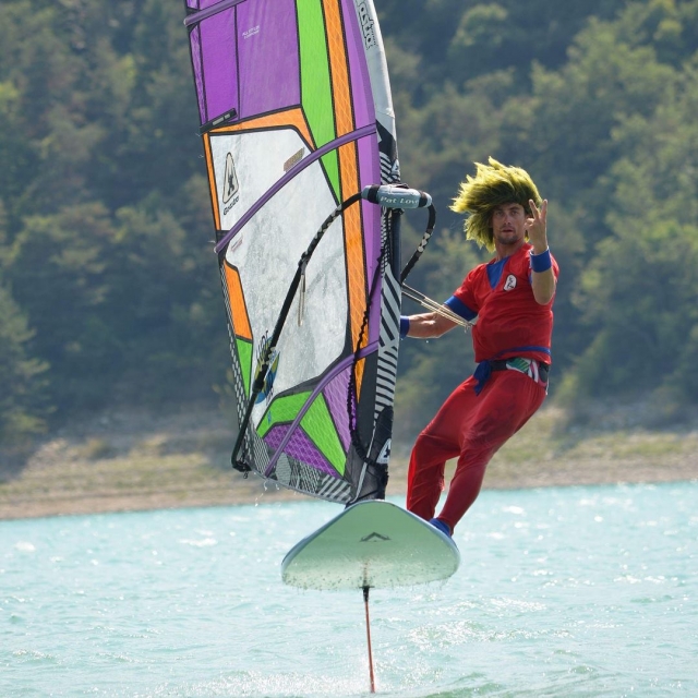  Windsurf sul lago di Monteynard 