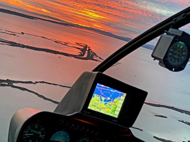  Bautismo de aire en helicóptero 