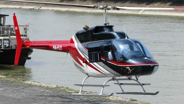 Atterrissage hélicoptère 