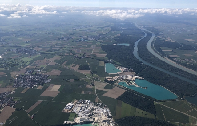 Survol de jolis paysages