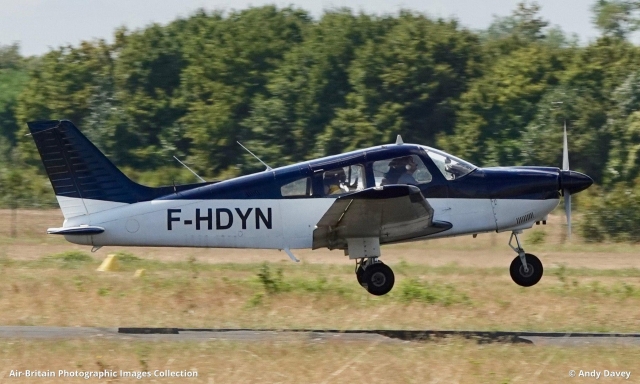 Flight aboard the F-HDYN 