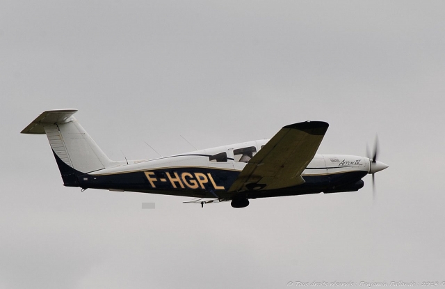  Flight aboard the F-HGPL 