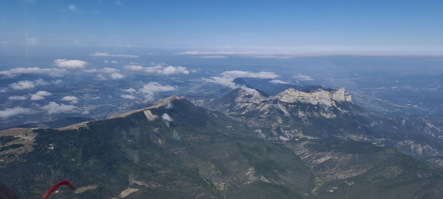  Plane flight in the Lyon region