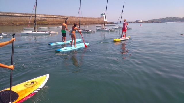  Paddle Surf Ride in Bayonne 