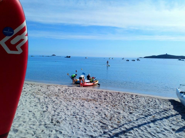  Launching the kayak 