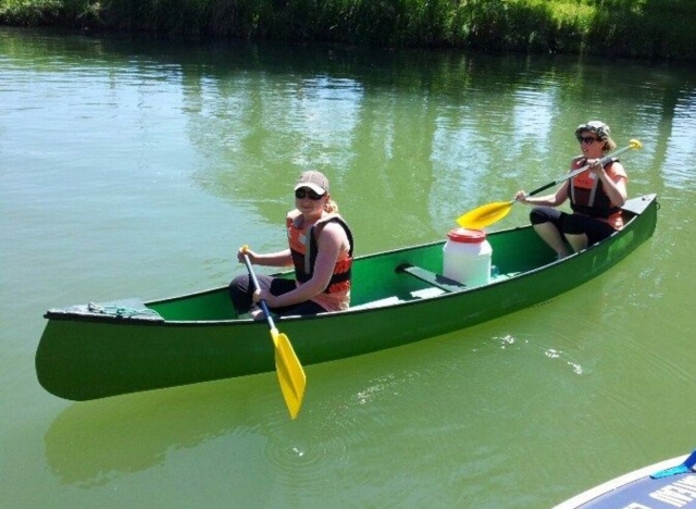 Balade mère et fille en Canoë