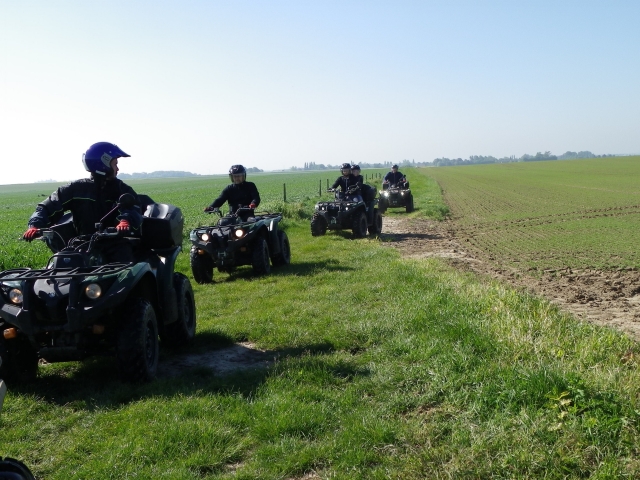  Entdeckung des Grüns in der Normandie. 
