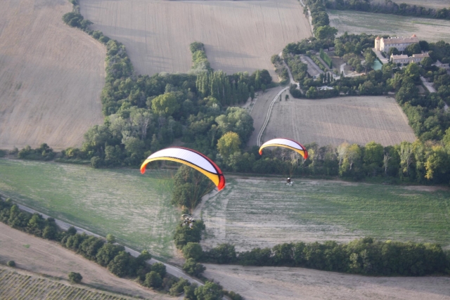  Volo sulla Provenza in paramotore