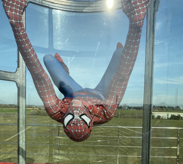  Spiderman nos visitó 