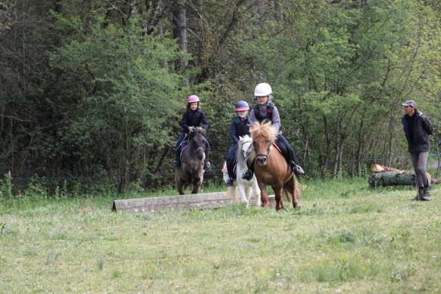  Salida en poni para niños